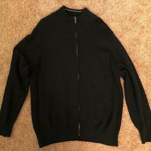 Dockers 100% Cotton Zip Up Sweater